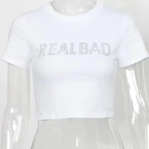 'Real Bad' Crop Top