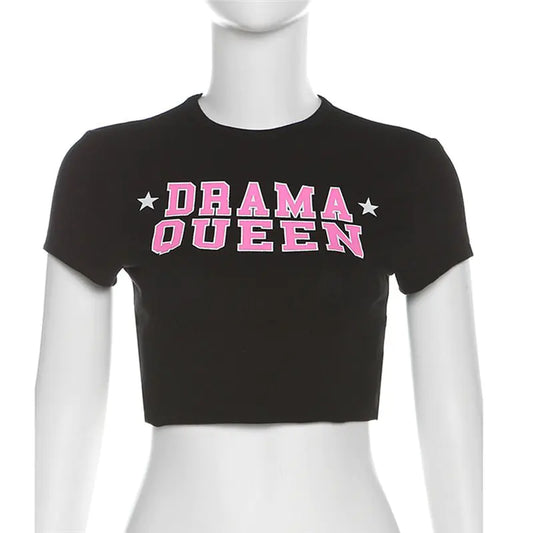 'Drama Queen' Graphic Baby Tee